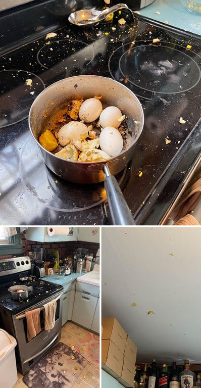 ТОП десять курьезных фото неудачных экспериментов на кухне