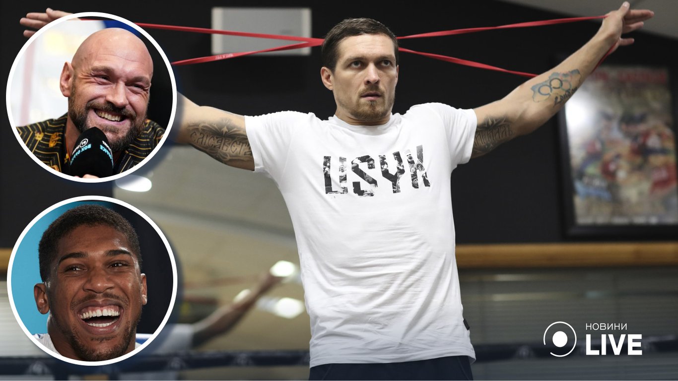 Усик рассказал, что на самом деле думает о Фьюри и Джошуа
