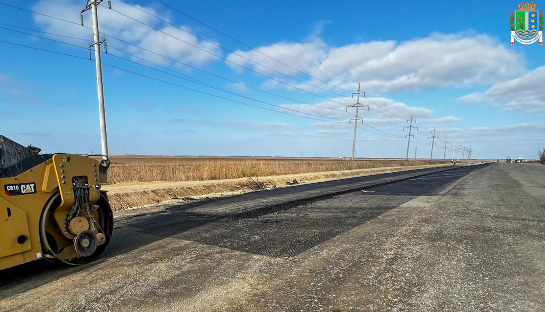 ремонт дороги в Ізмаїлі