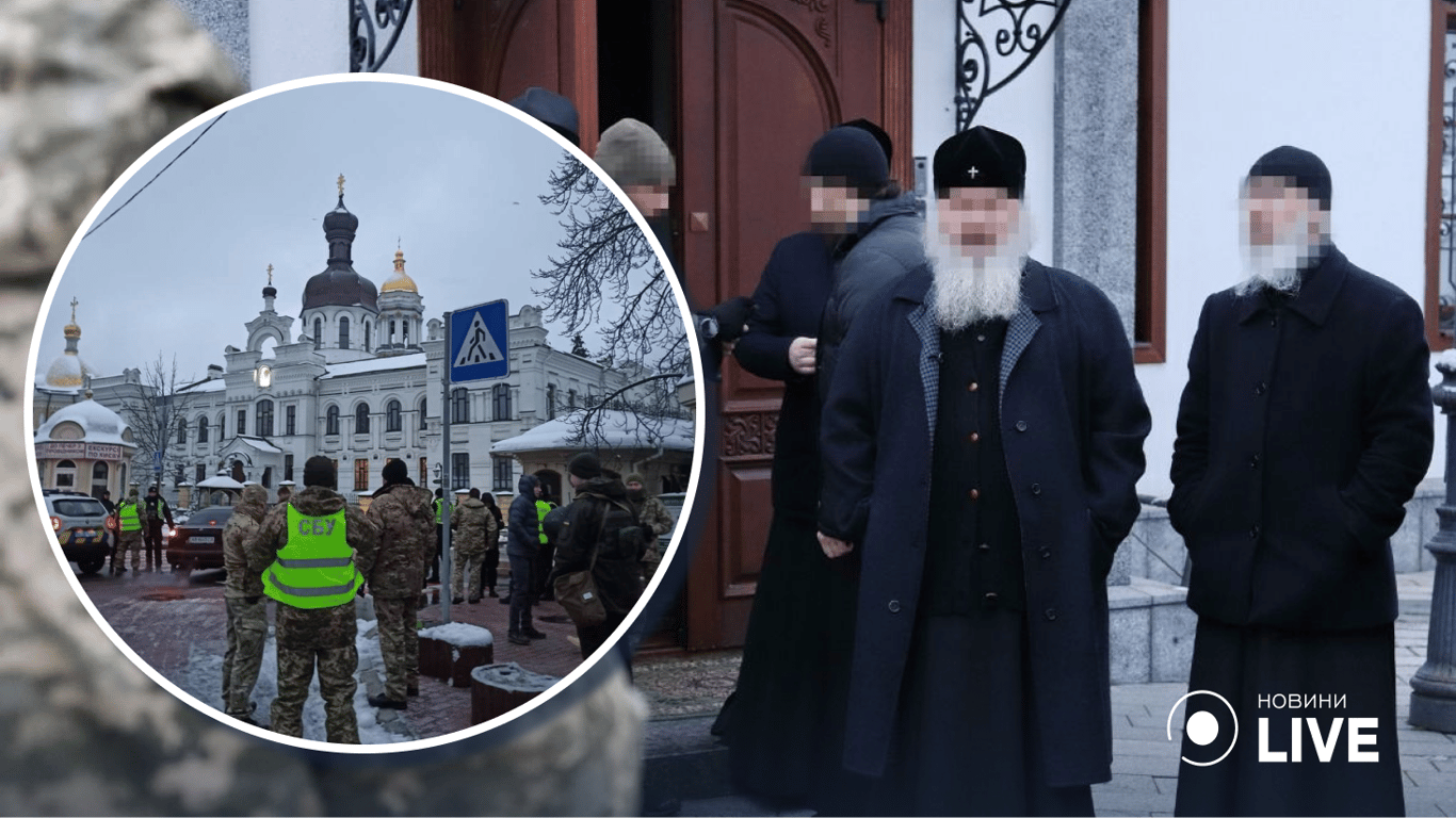 СБУ прийшла з обшуками у Києво-Печерську Лавру