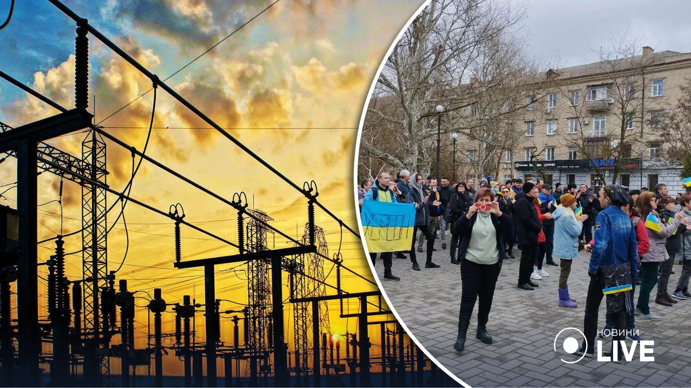 У Херсон подали електрику, Тимошенко розповів деталі