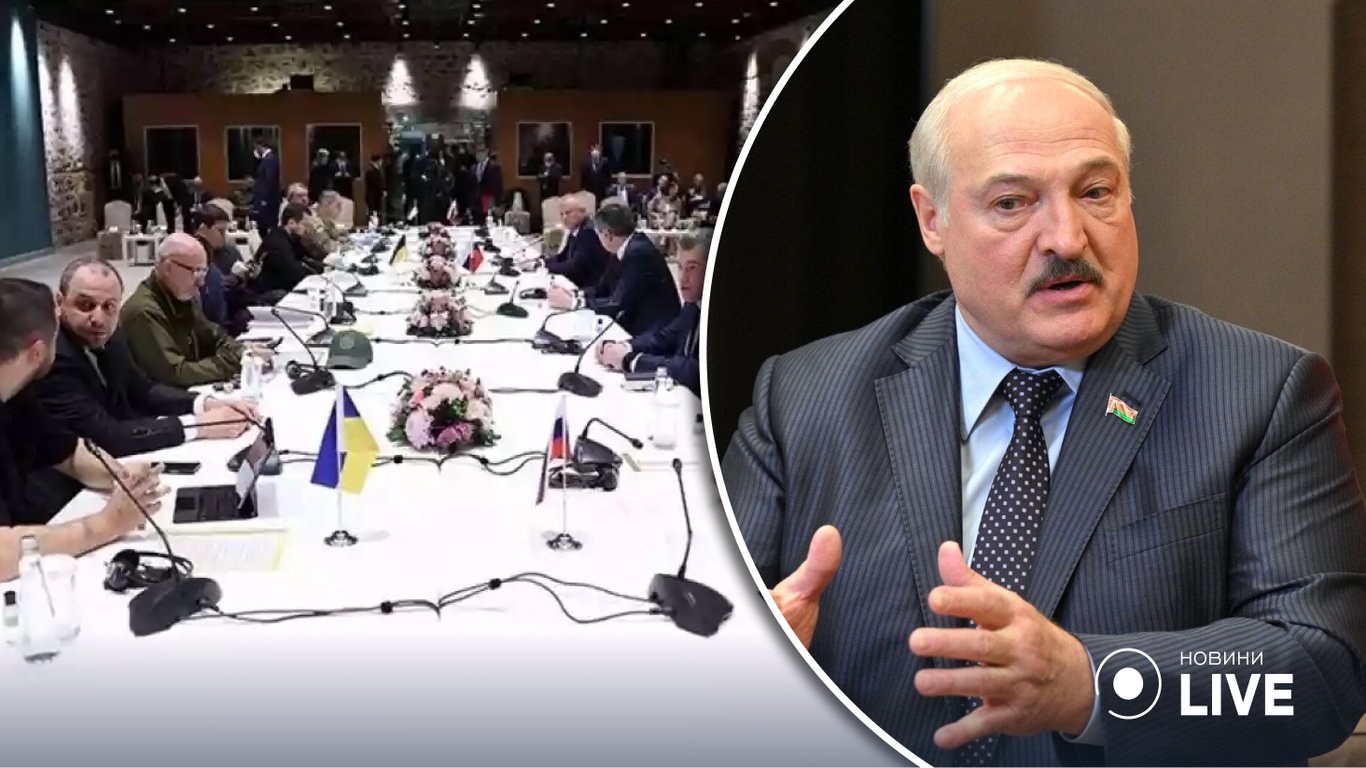 Лукашенко считает, что переговоры между Украиной и рф не начинаются из-за США