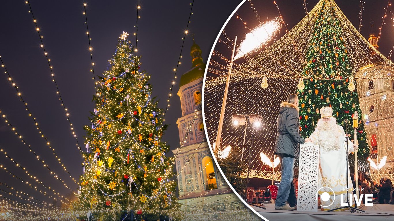 Скільки електроенергії споживає новорічна ялинка у Києві