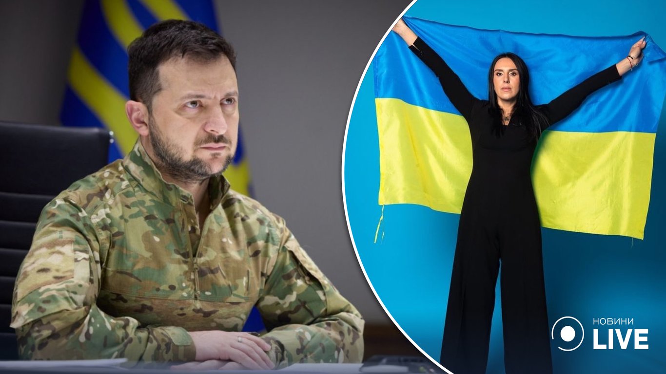 Владимир Зеленский встретился с Джамалой