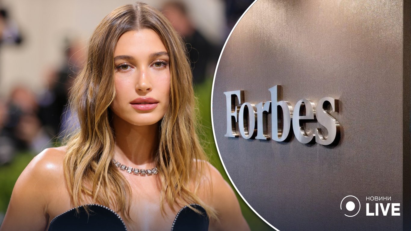 Хейли Бибер попала в список Forbes