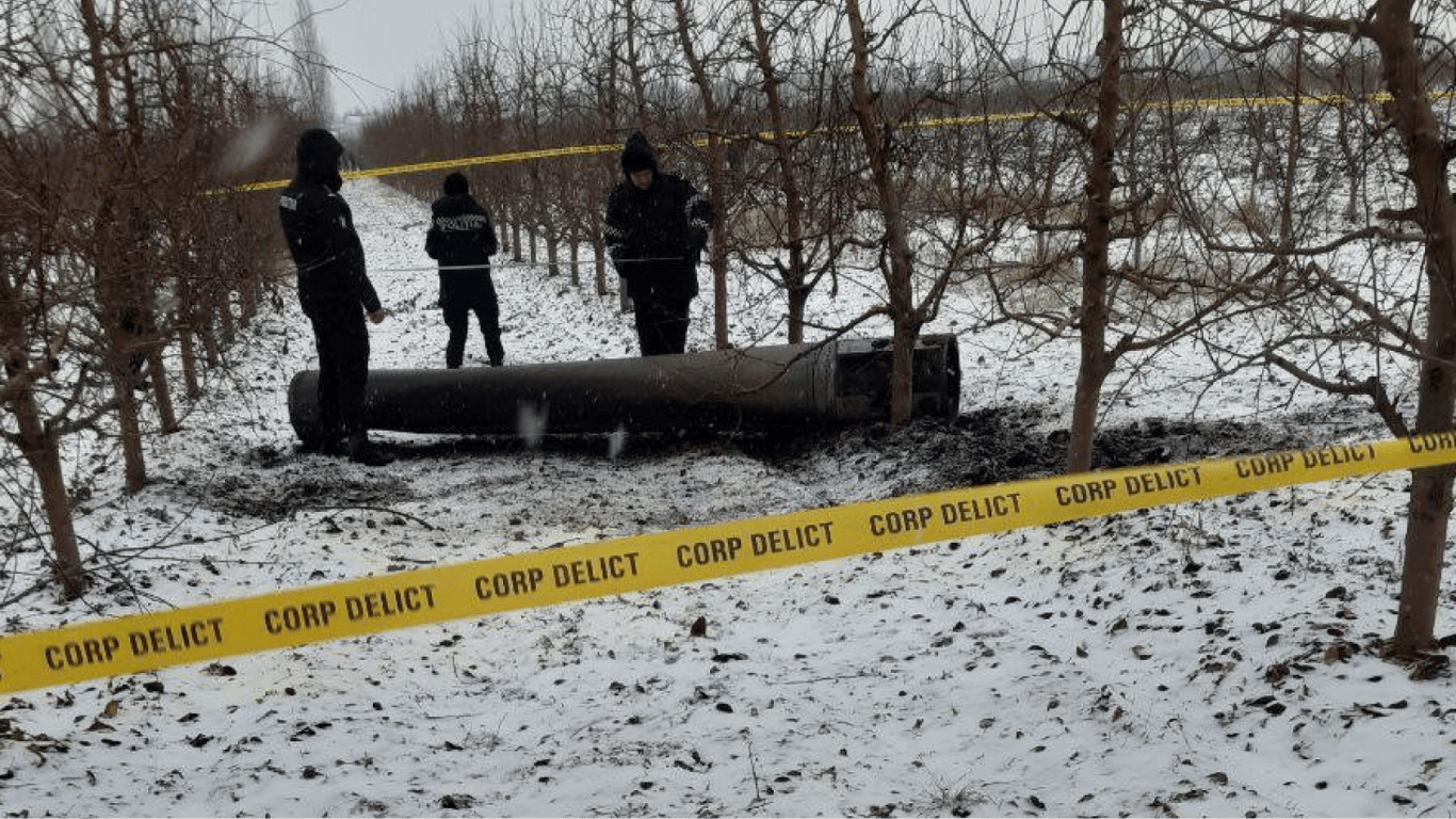 У Молдові впала російська ракета
