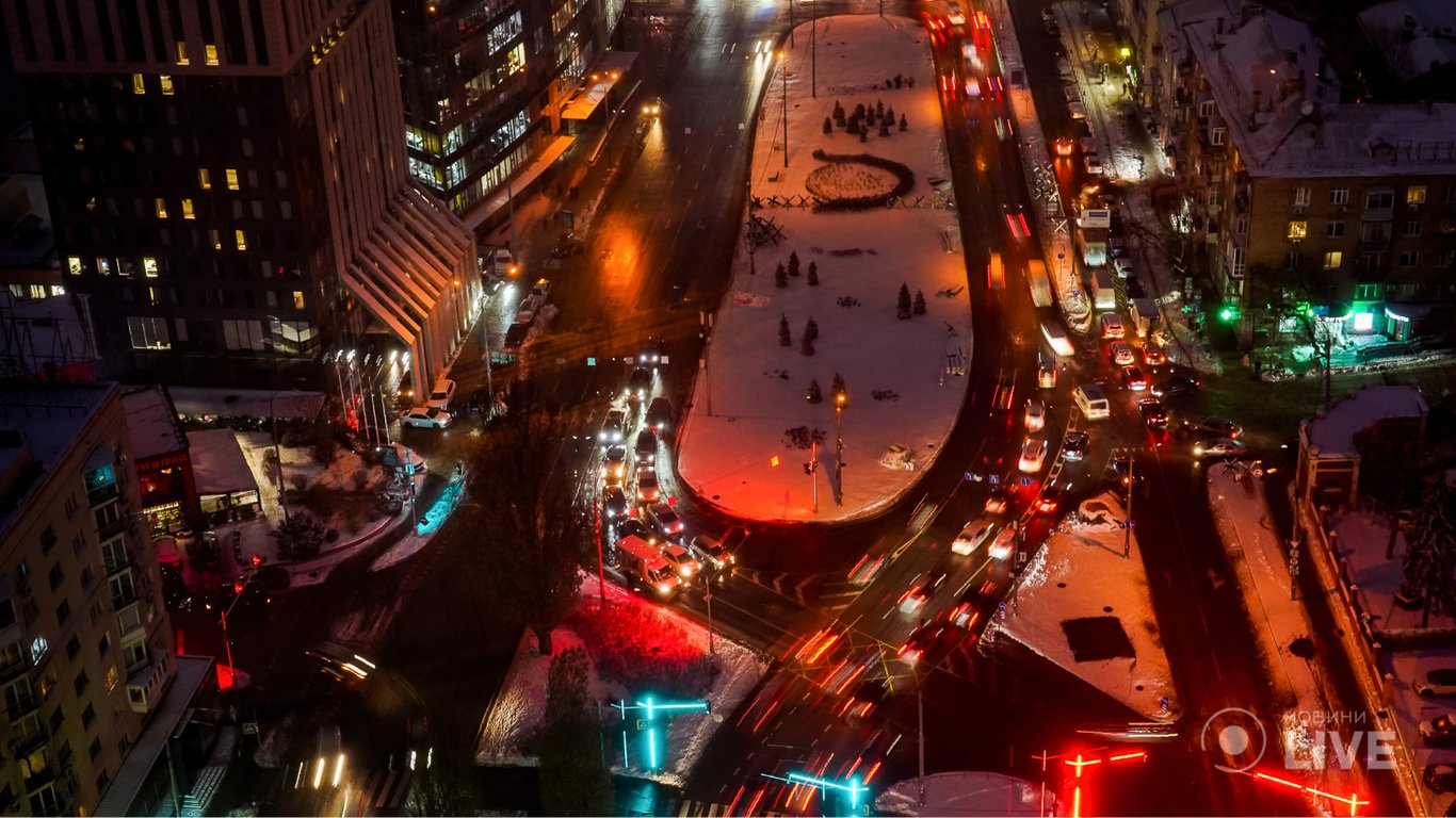Фото Киева - вечерний Киев, фото