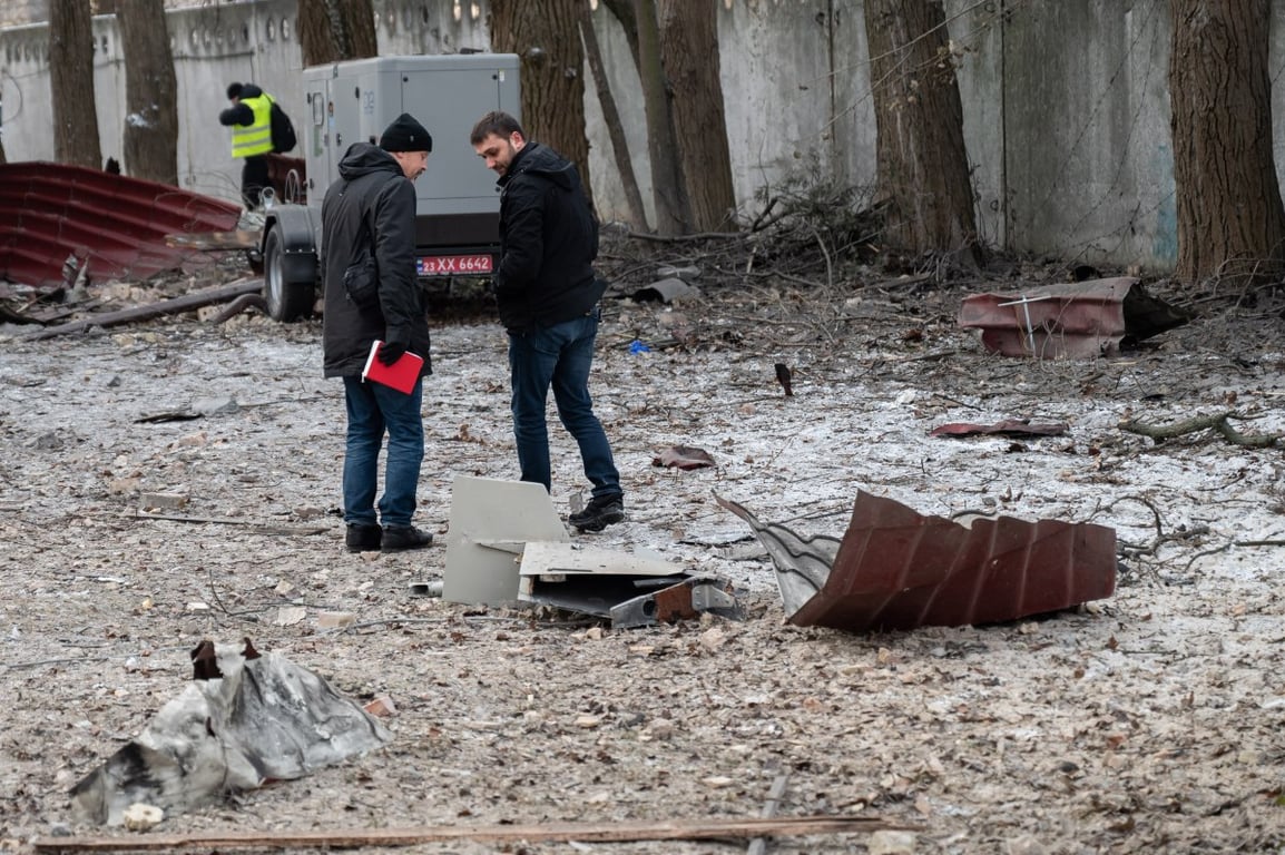 Последствия атаки дронами Киева 14 декабря