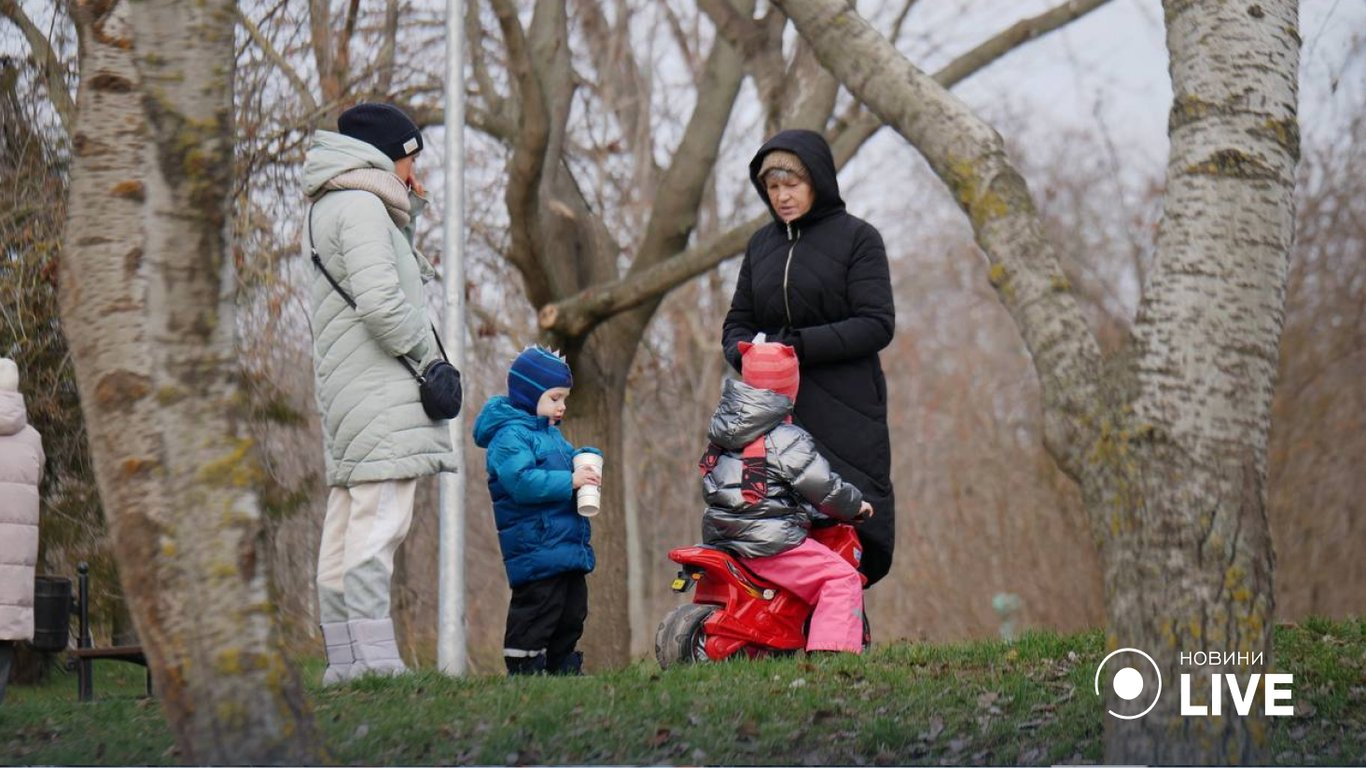 Утренняя Одесса зимой