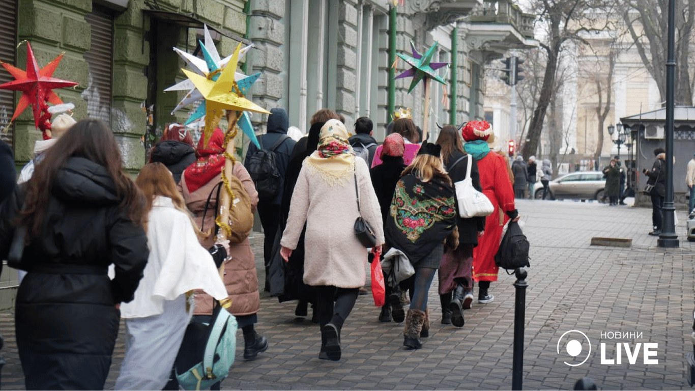 В Одессе состоялся вертеп