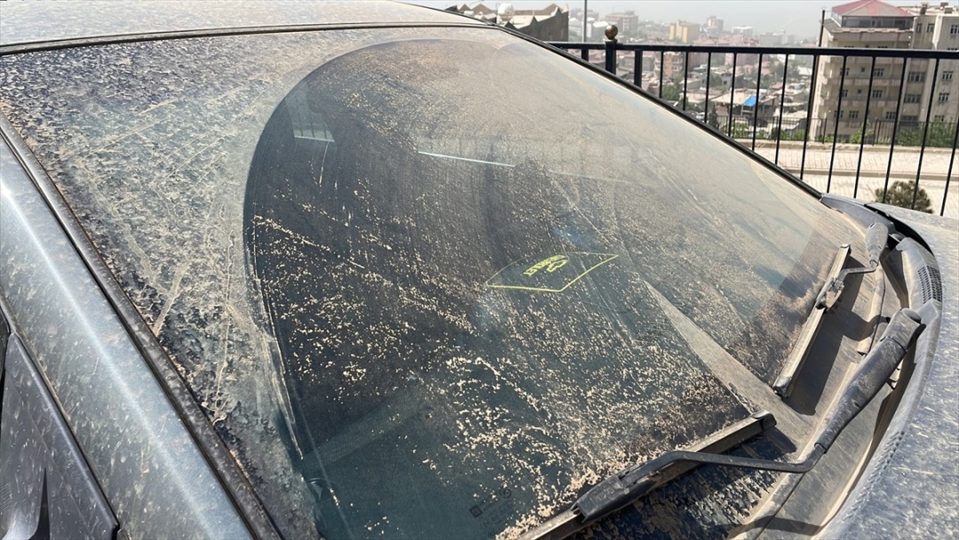 Пылевая буря в Турции