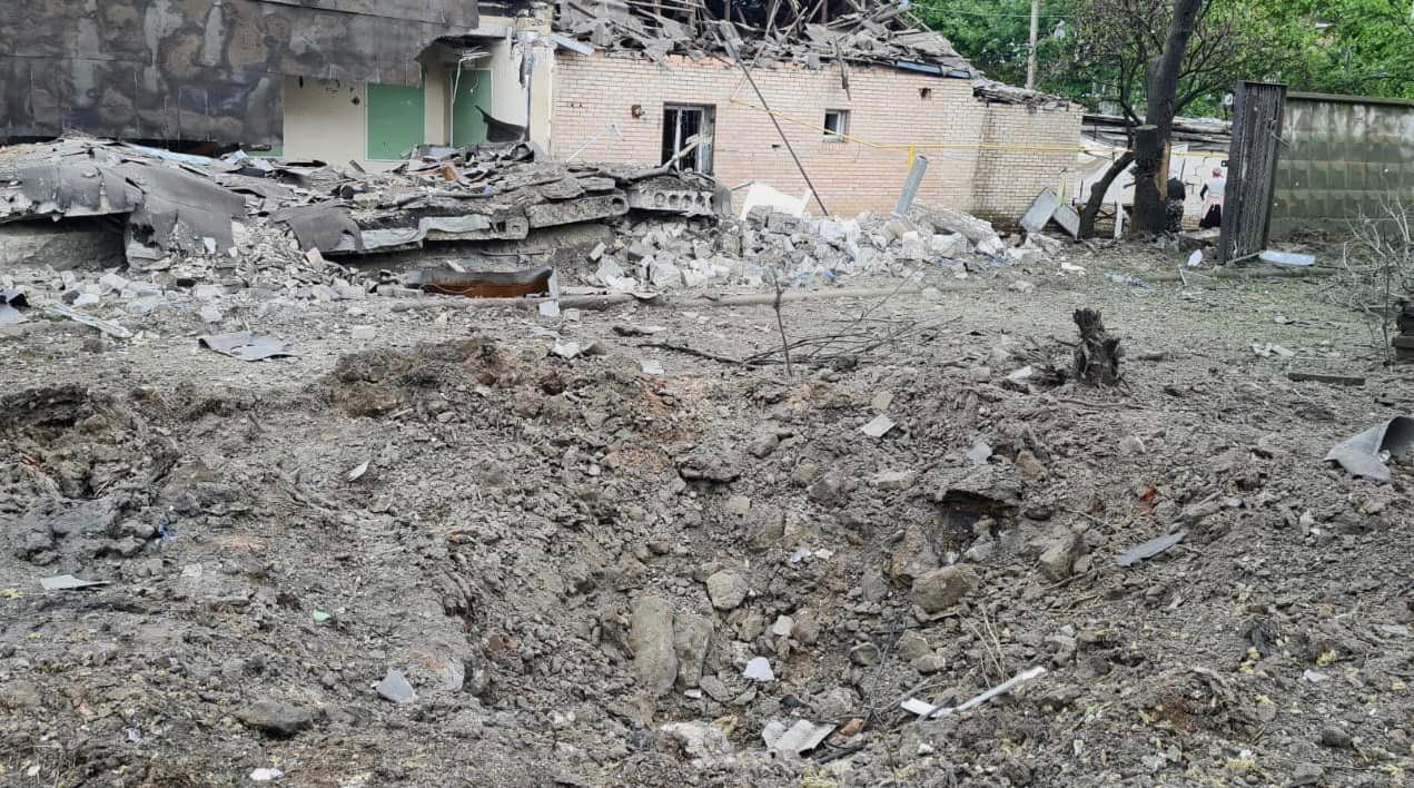 Наслідки обстрілу Торецька