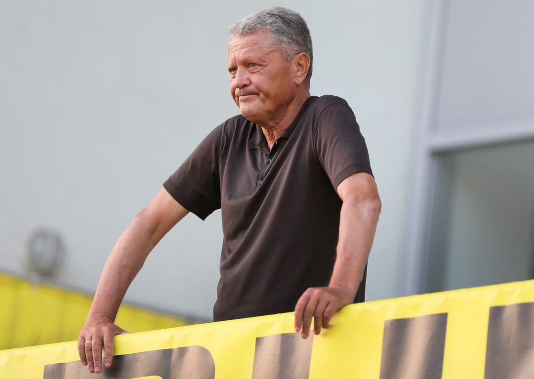 Бывший тренер "Днепра", "Металлиста" и сборной Украины Мирон Маркевич. Фото: УНИАН