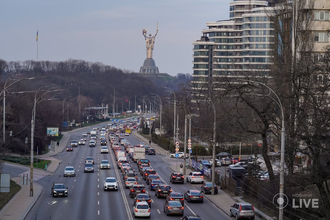 Пробки Киев