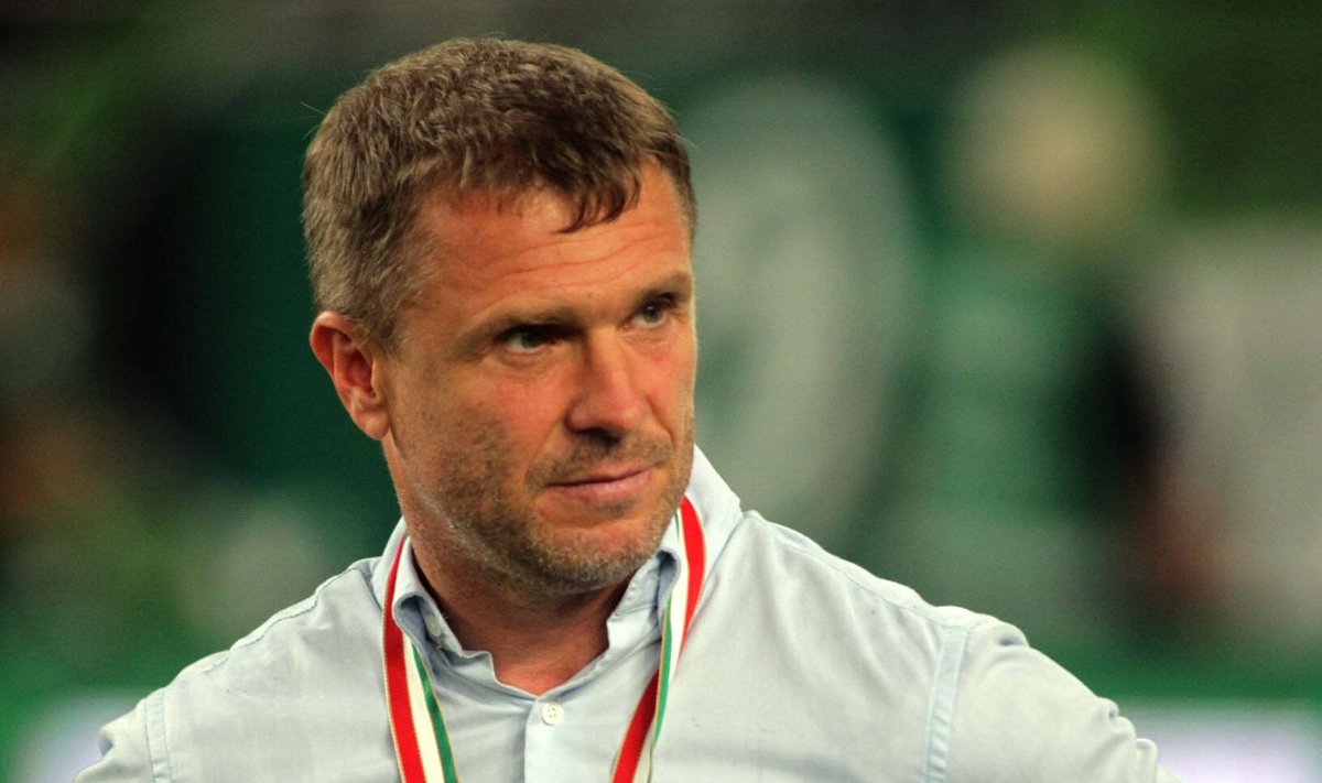 Сергій Ребров у збірній України