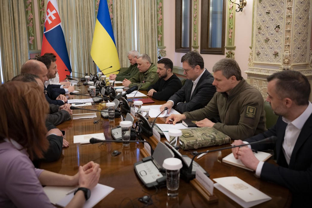 Зеленский и премьер Словакии