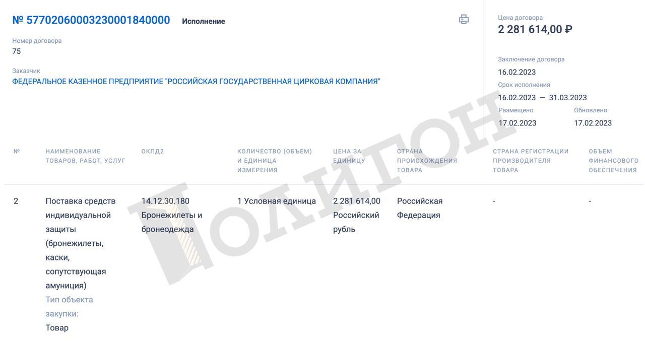 Росгосцирк