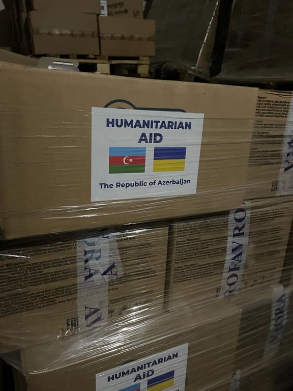 Склад з гуманітаркою в Києві