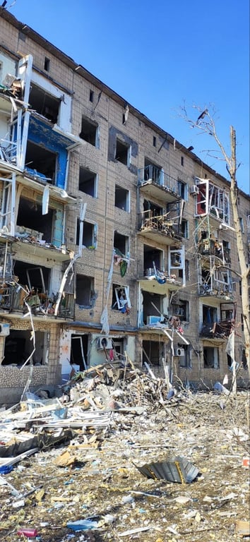 Последствия российского обстрела