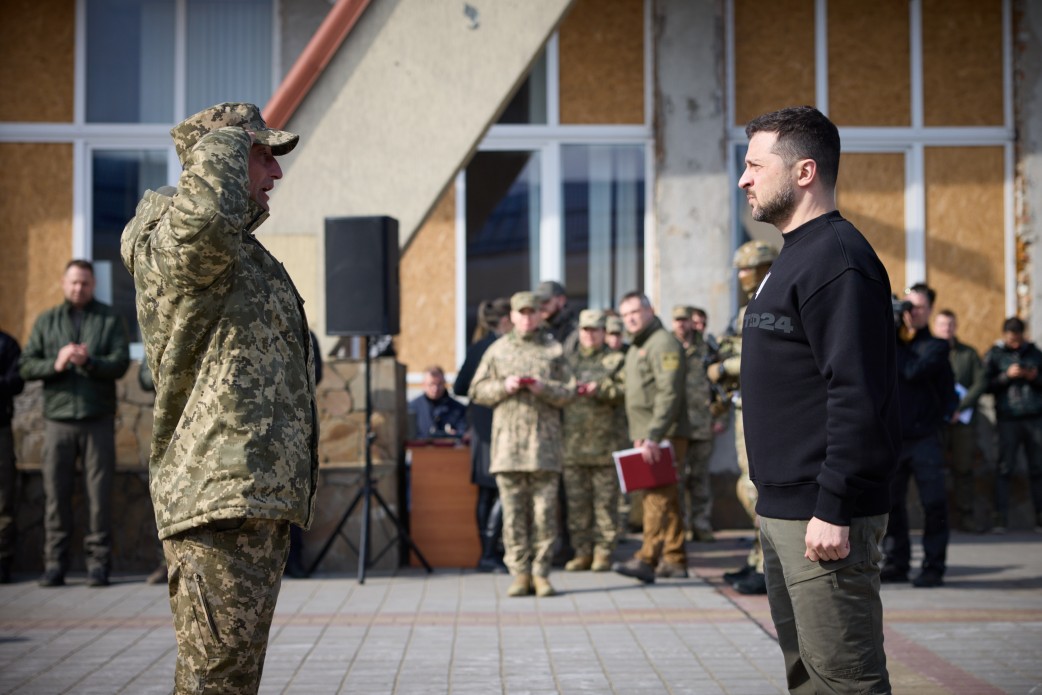 Владимир Зеленский в Сумской области