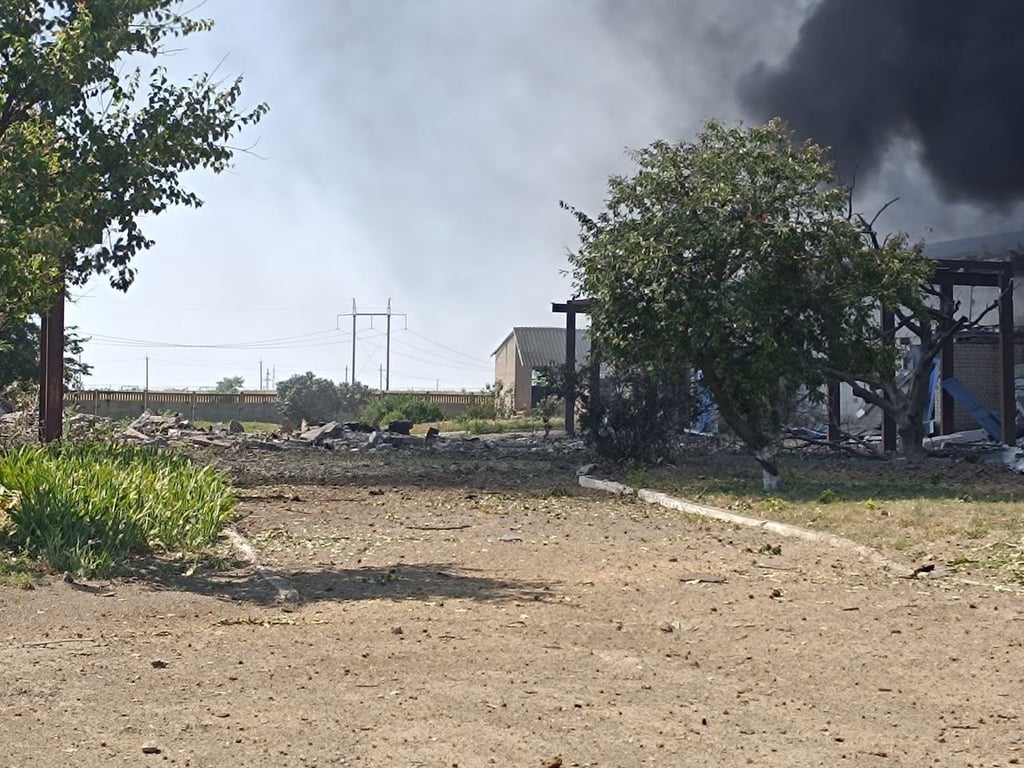 Вибух у Якимівці