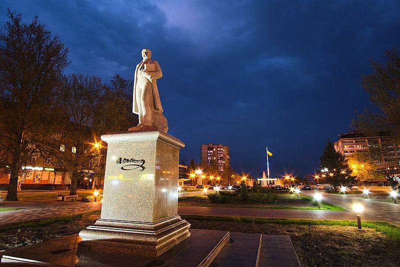 Пам'ятник Тарасу Шевченку в Мелітополі