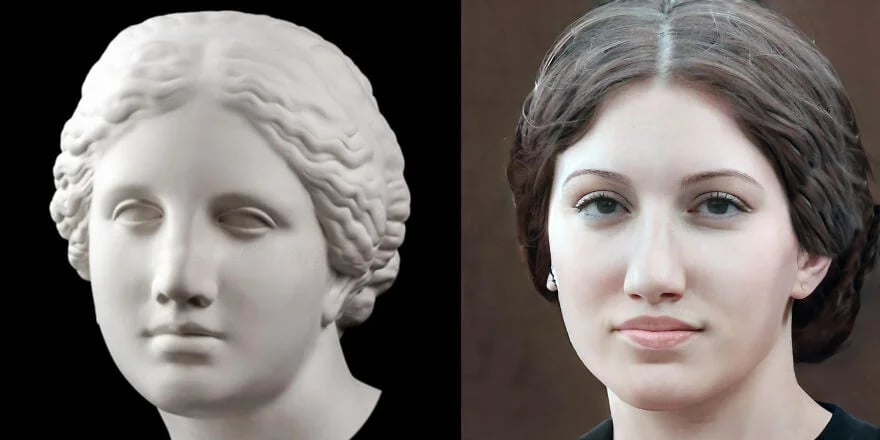 Нейромережа показала, як виглядала Венера Мілоська у реальному житті: фото