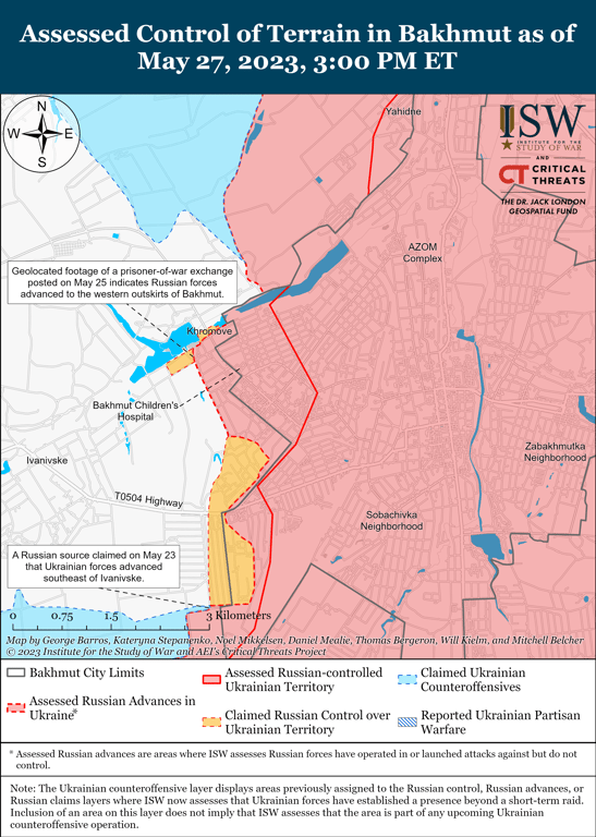 карти бойових дій 28 травня