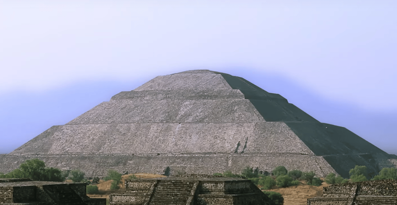 Пираміда Солнца, Теотиуакан, Мексика