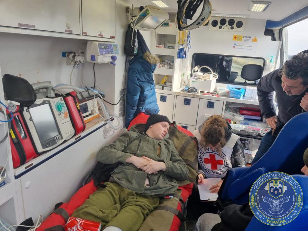 Передача россии раненых пленных