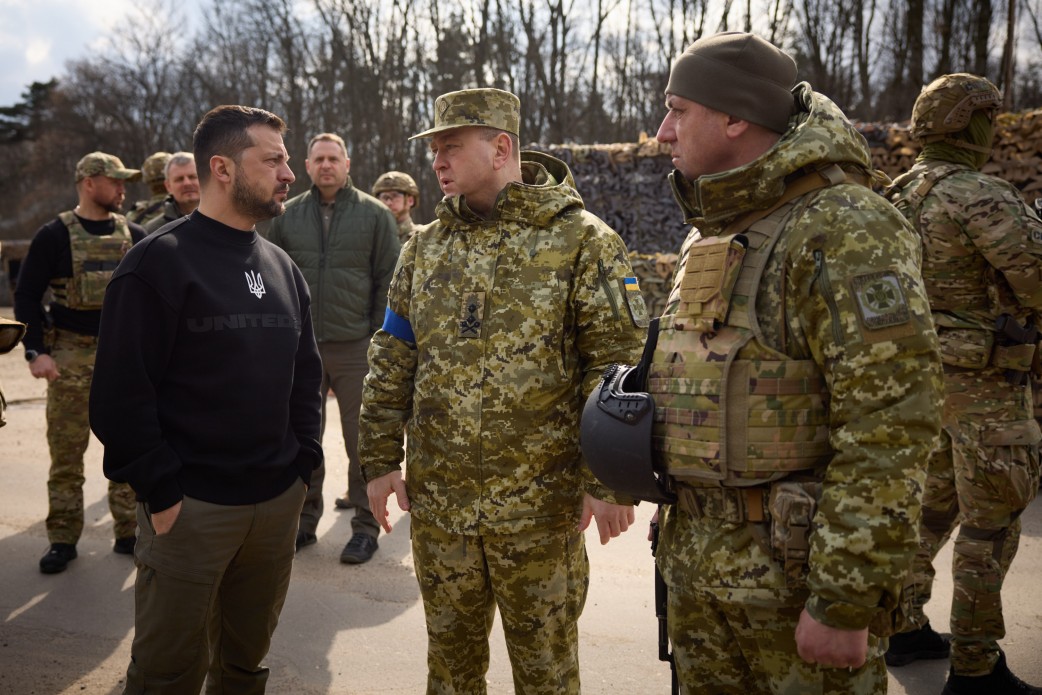 Владимир Зеленский в Сумской области