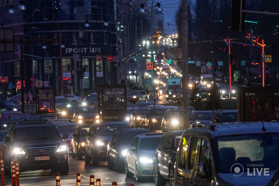 Пробки Киев
