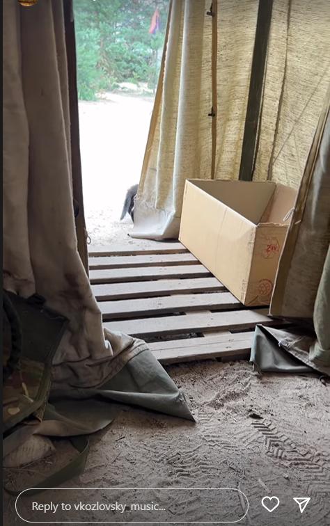 Віталій Козловський показав, як змінилися умови його життя після мобілізації - фото 4