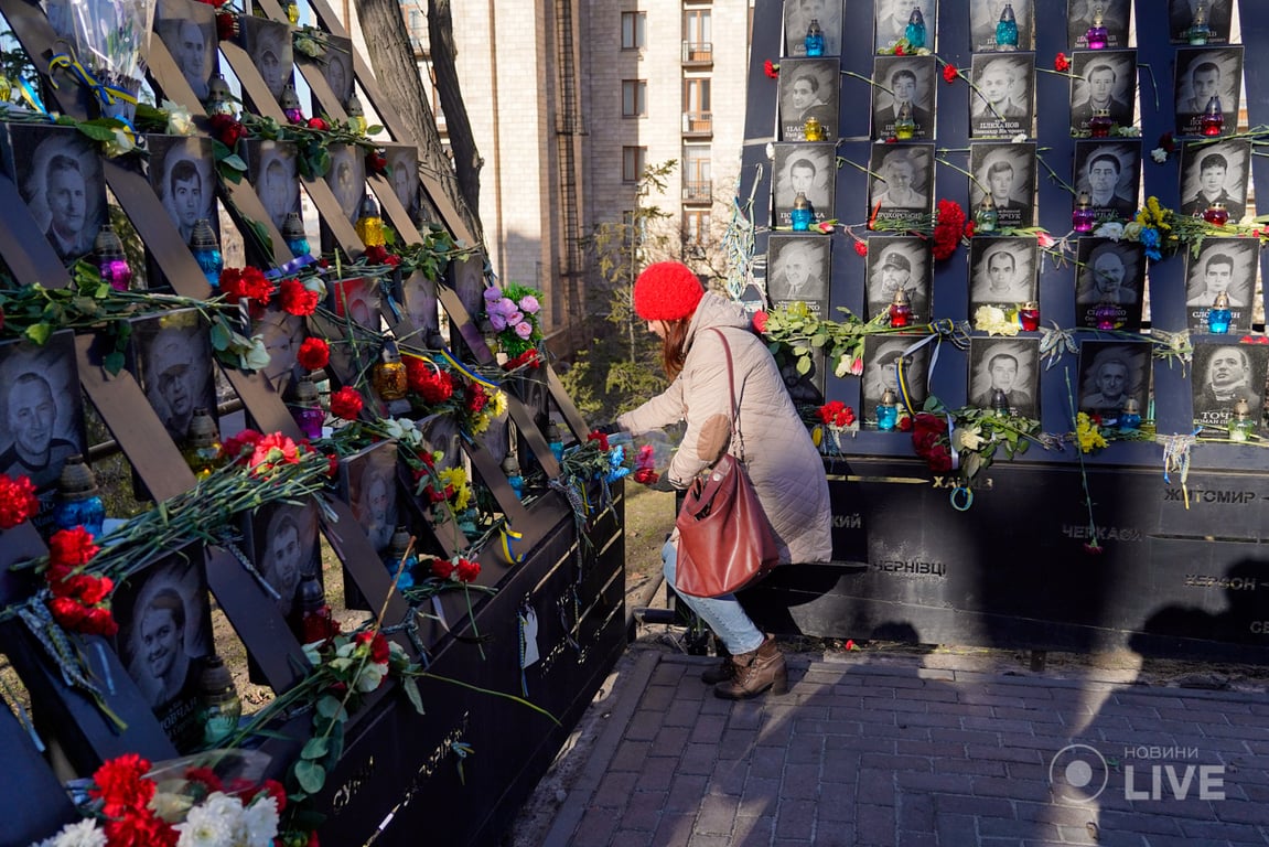 Чествование памяти Небесной Сотни