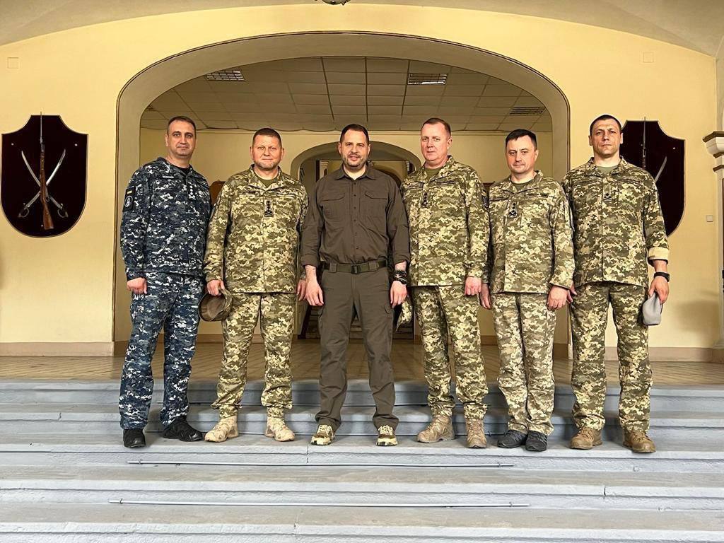 Єрмак і командувачі ЗСУ