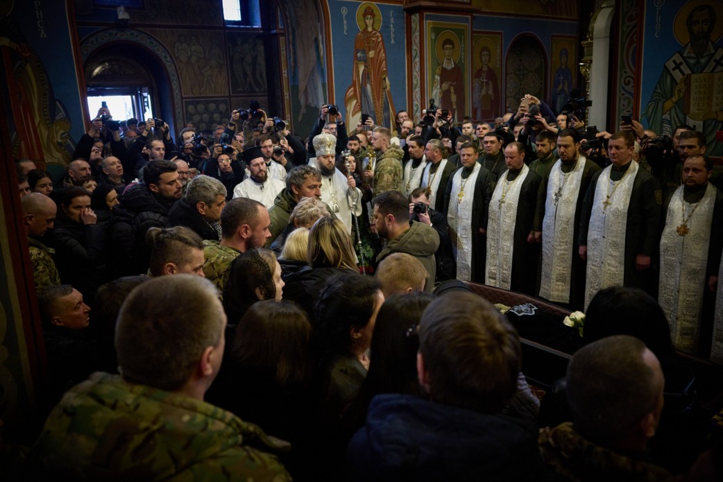 Зеленський і Марін у Михайлівському