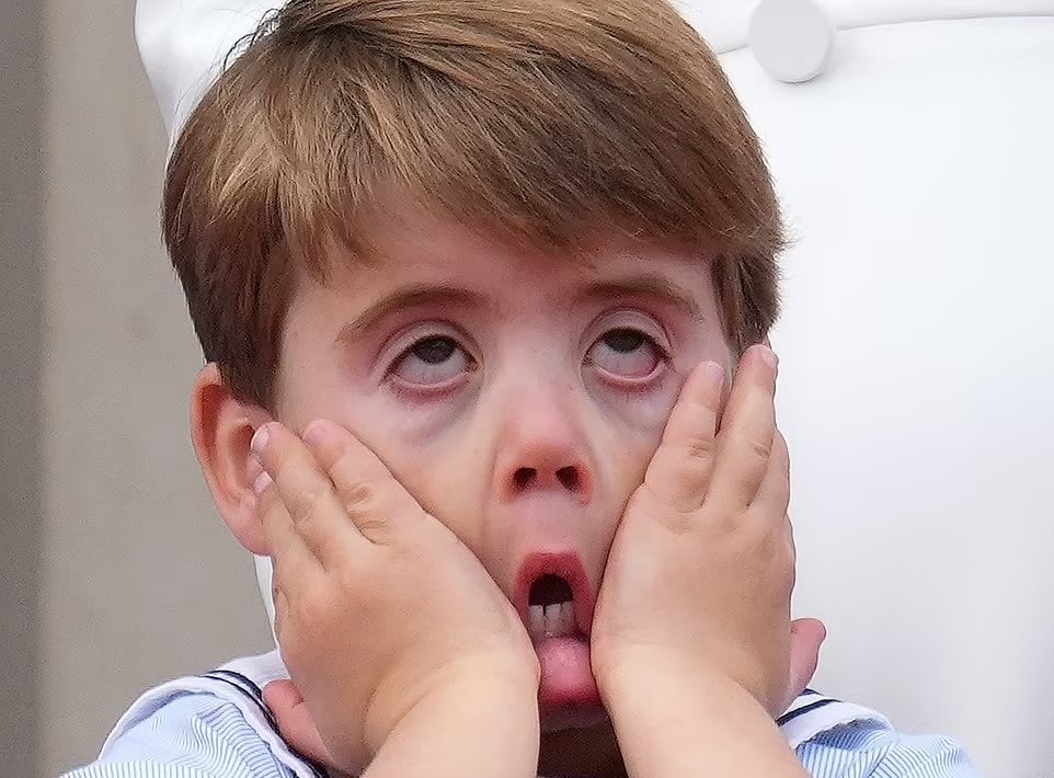 Найкумедніші фотографії юного принца Луї