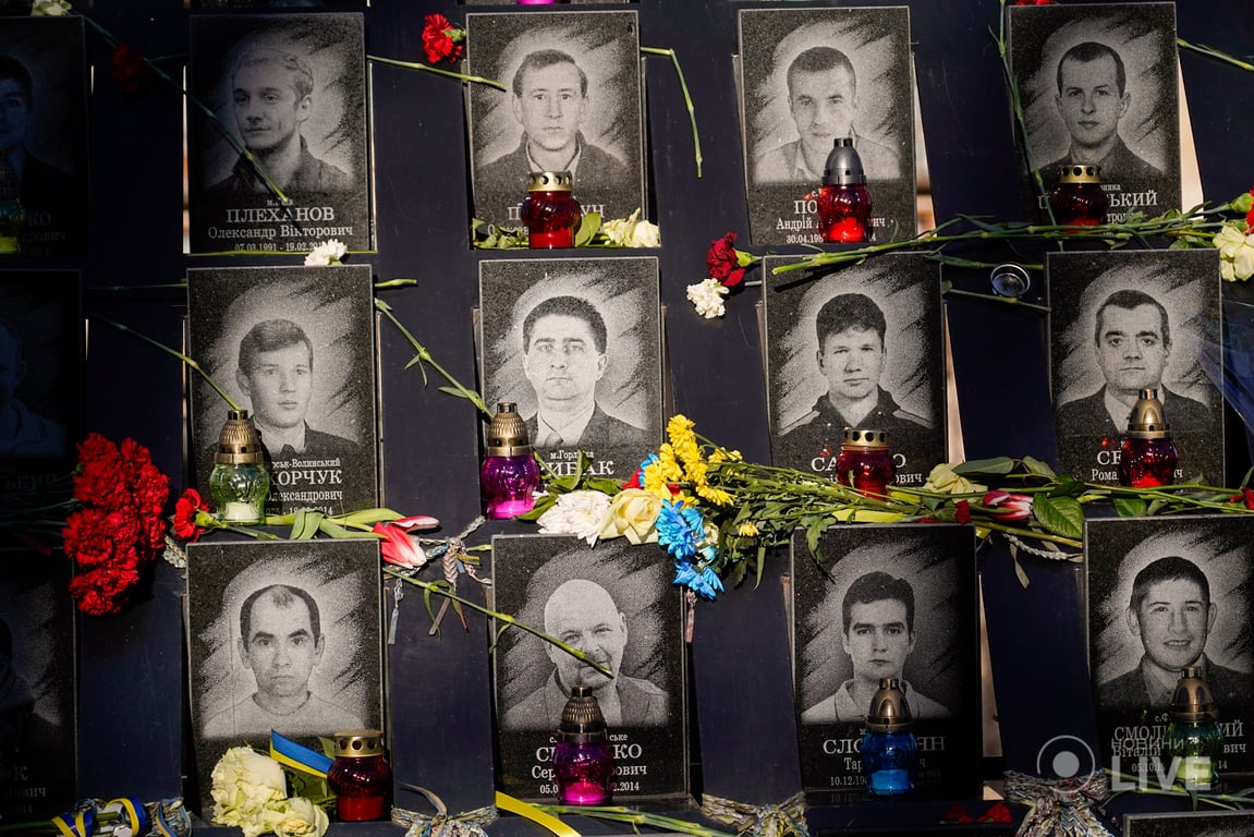 Чествование памяти Небесной Сотни