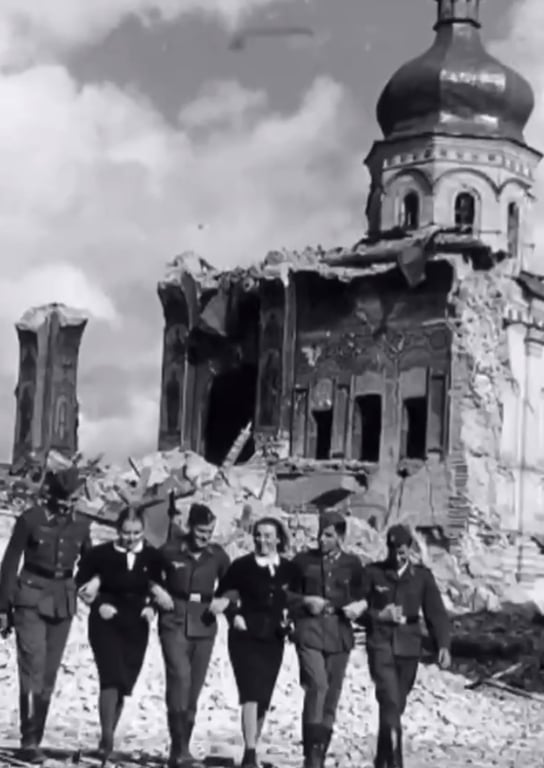 Кадр із відео Василя Ломаченка