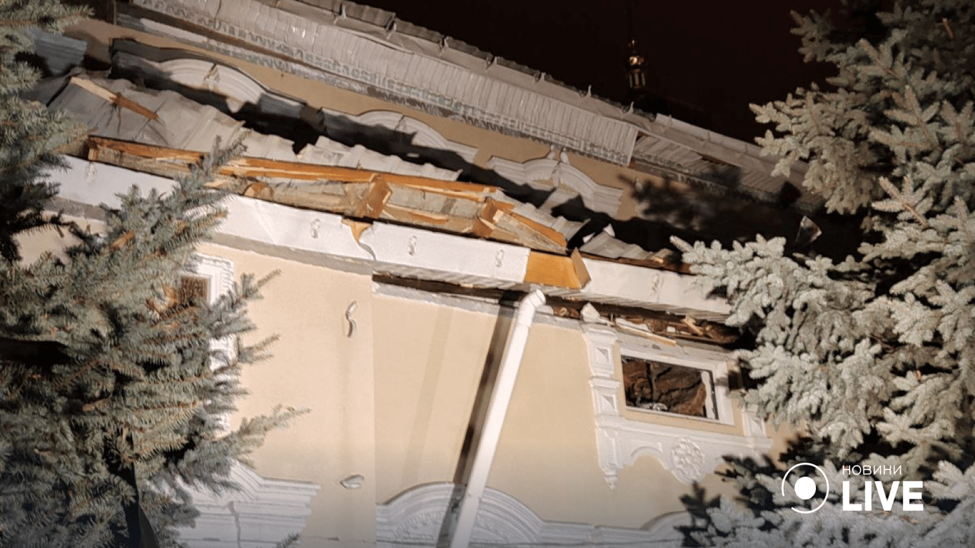 В Одесі пошкоджено будівлю монастиря