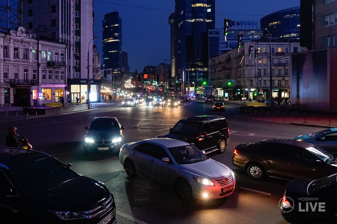 Пробки Киев