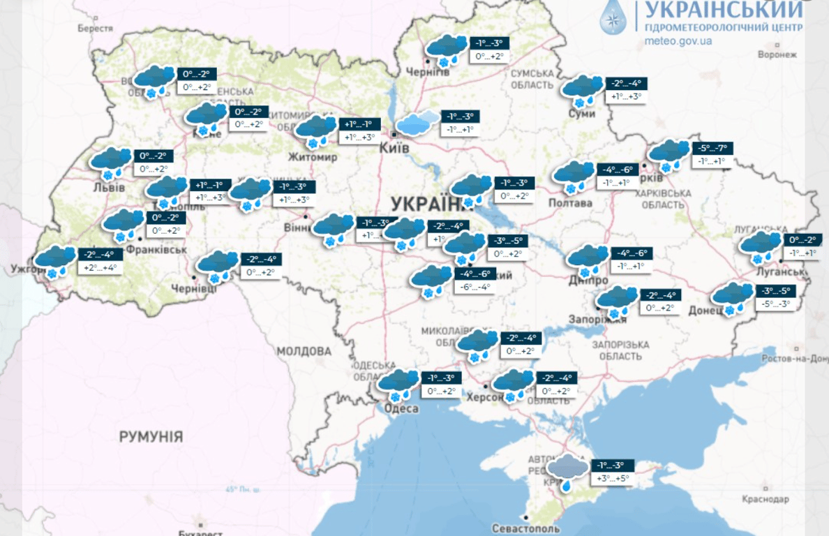 погода в Україні