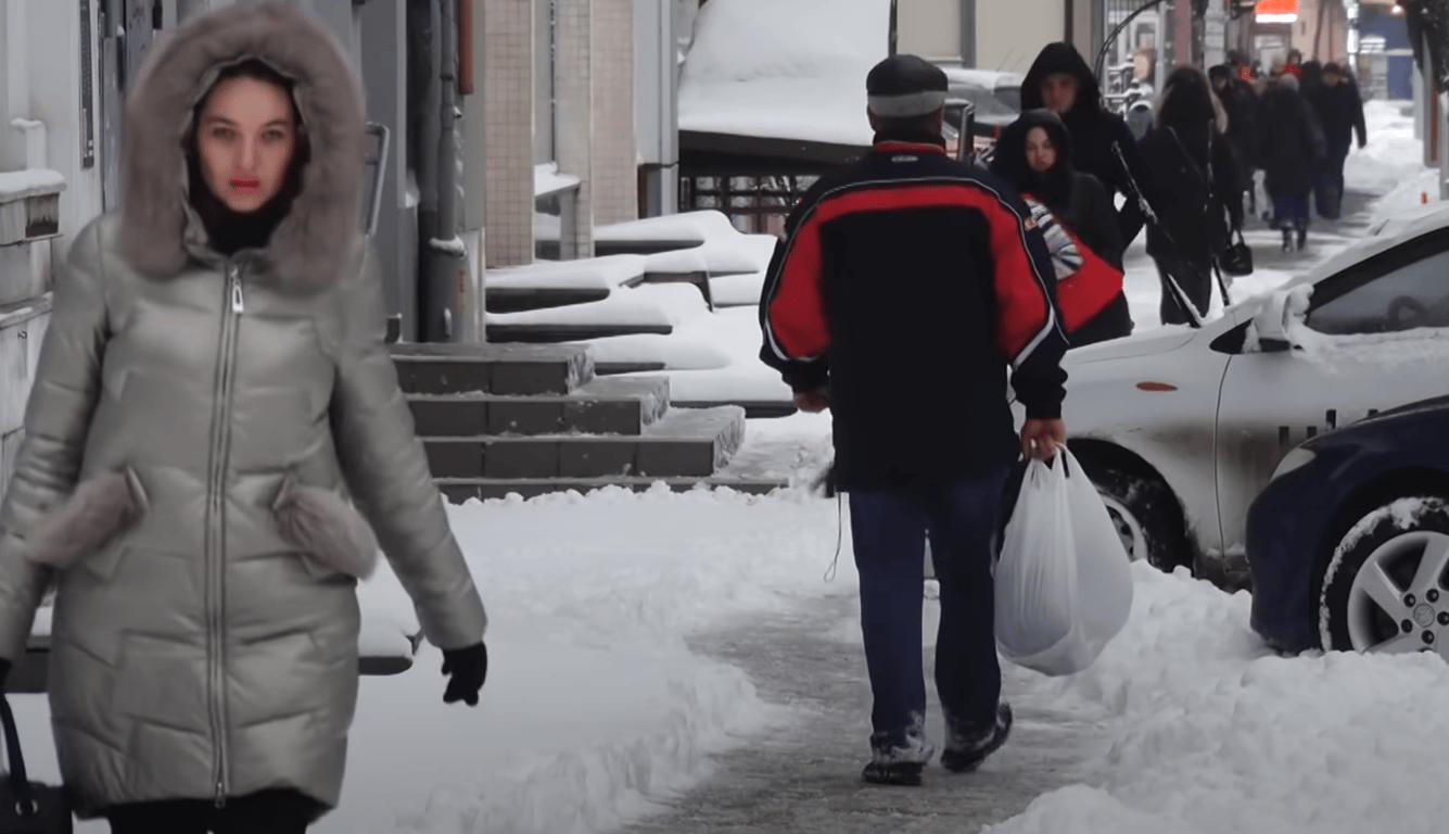 Зима в Украине