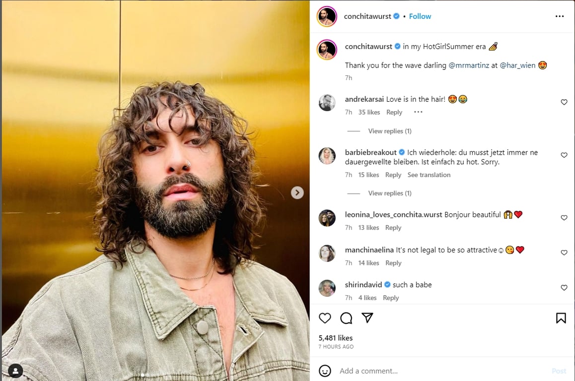 Кончіта Вурст кардинально змінила образ - фото 1