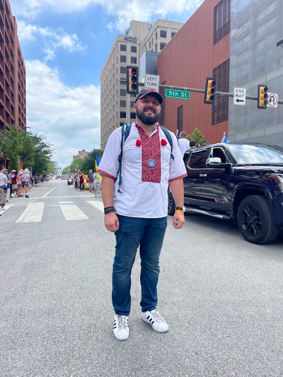 Українці відзначають День Незалежності США у Філадельфії, 4 липня 2023 року. Фото: Уляна Бойчук