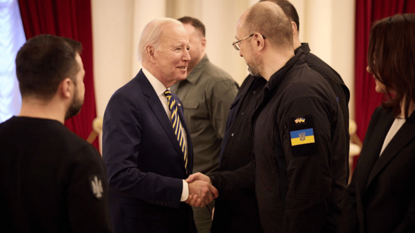 Визит байдена в киев