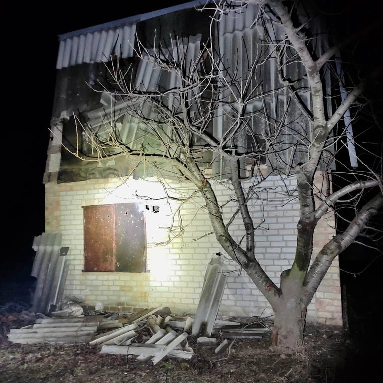 Обстрел Днепропетровской области 18 января