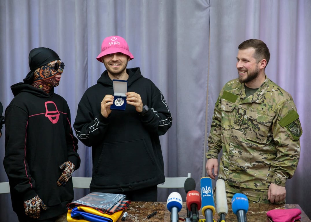 "Kalush Orchestra" стал амбассадором объединенной штурмовой бригады Нацполиции