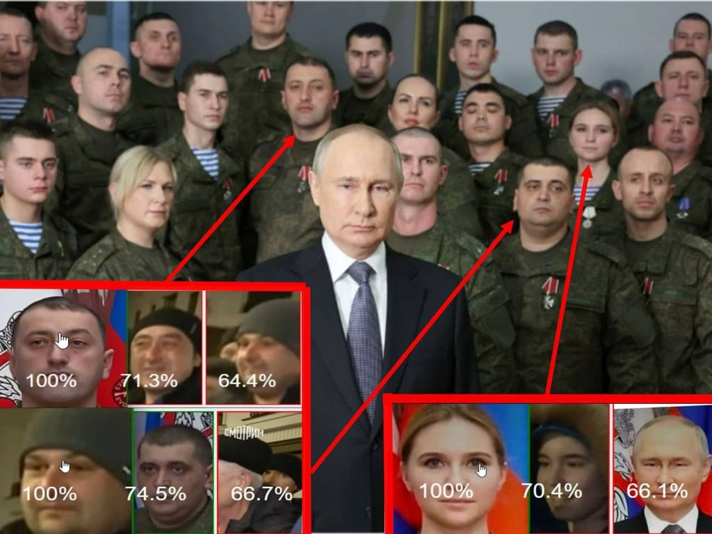 Масовка для путіна у Маріуполі