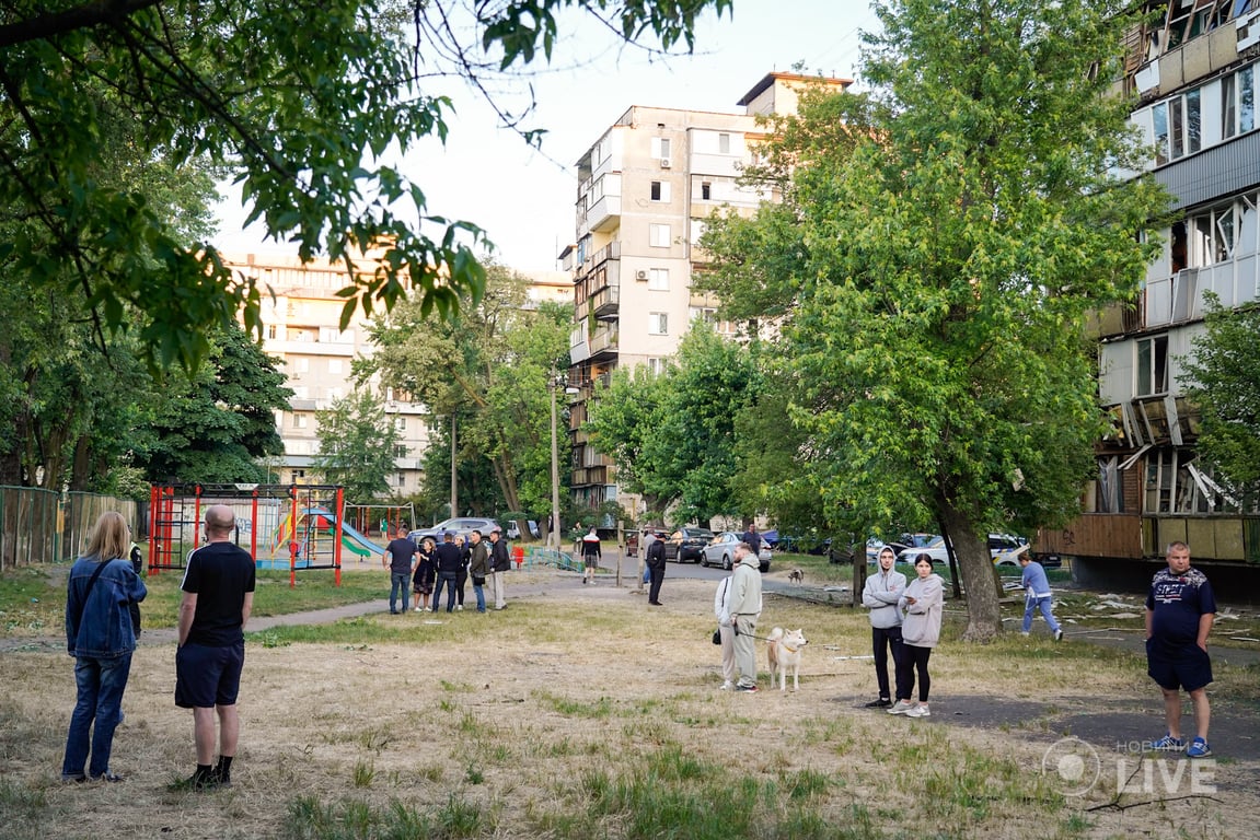 Мешканці Києва на місці трагедії